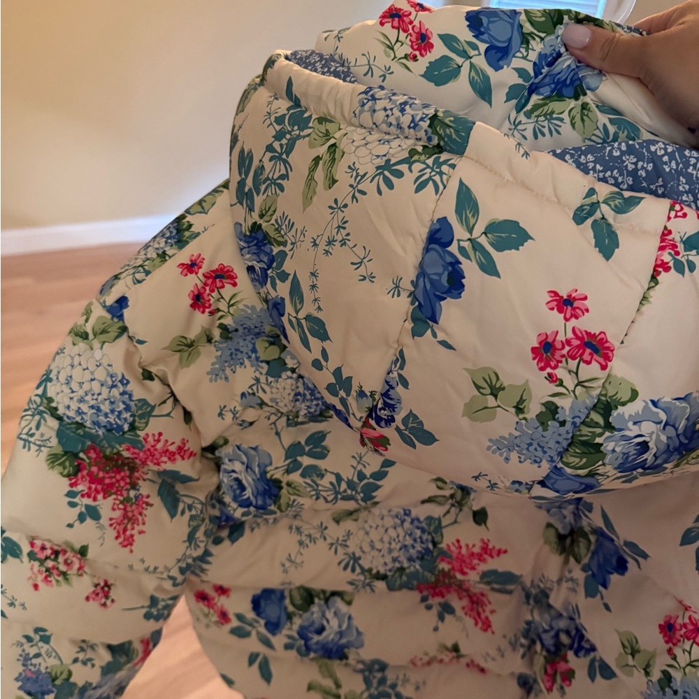 Floral puffer jacket - Picture 6 of 6